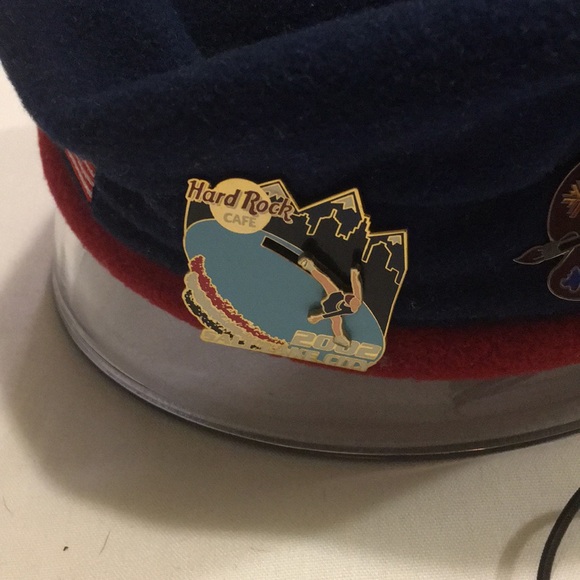 Olympic Hat 2002 Salt Lake City & 8 Olympic Pins Awesome Treasure from that era - Picture 3 of 8